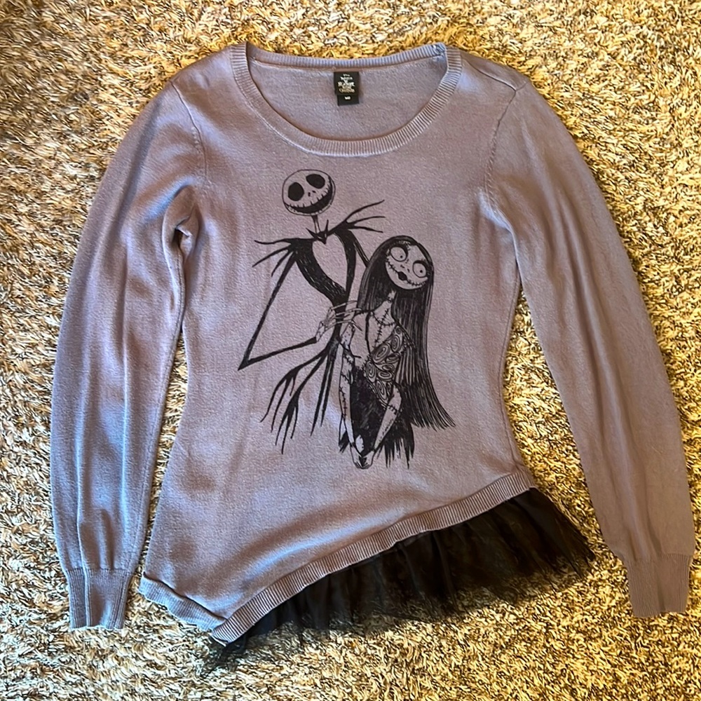 Hot Topic “Nightmare Before Christmas” sweater